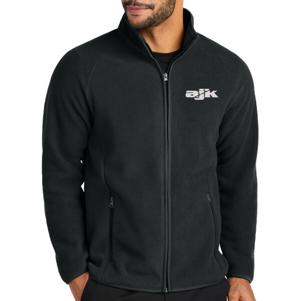 AJK Mens Zip-Up Fleece Jacket Thumbnail